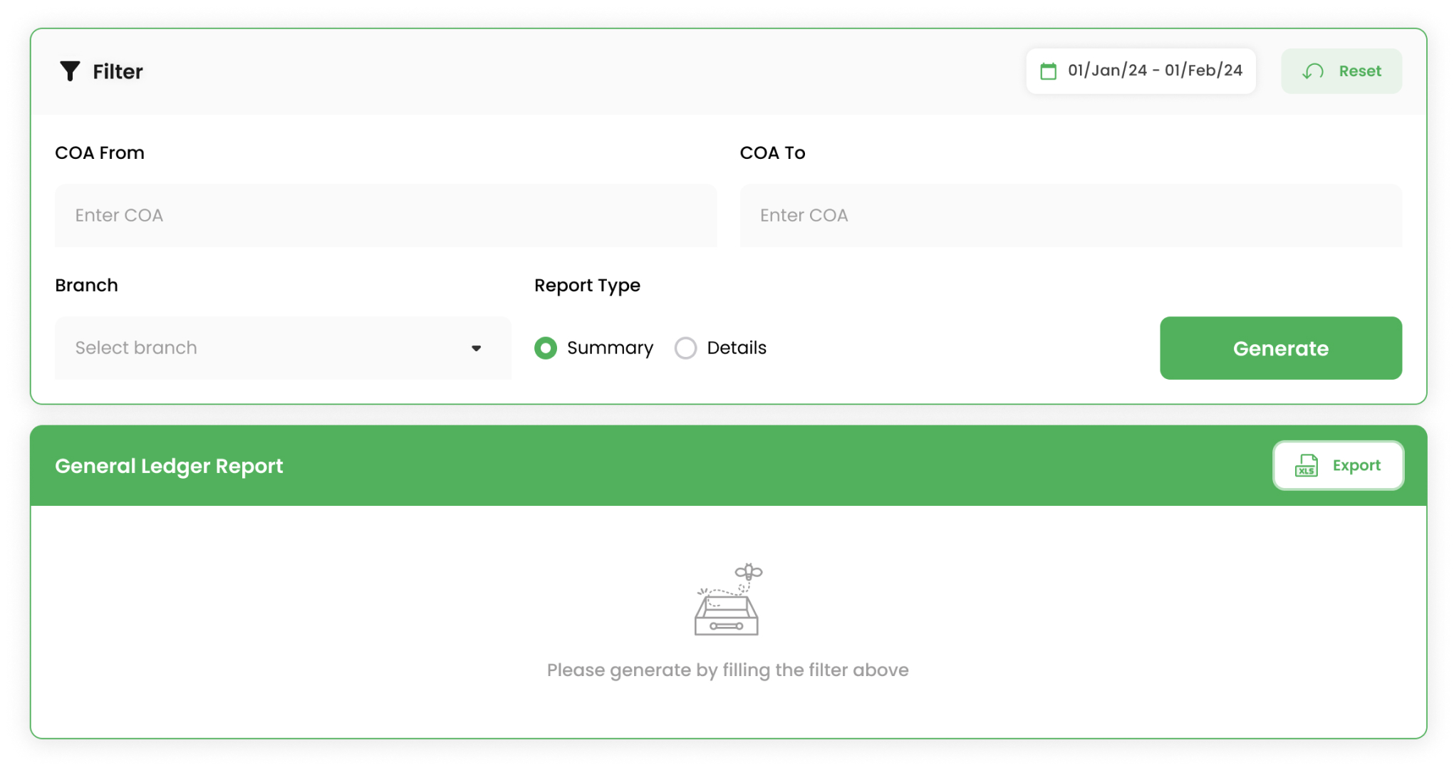 General Ledger
